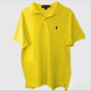 U.S. Polo ASSN Yellow Short Sleeve